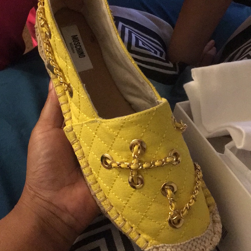 Moschino espadrilles slides never worn size 38 (8)